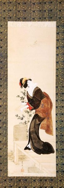 A Beauty washing her hands.