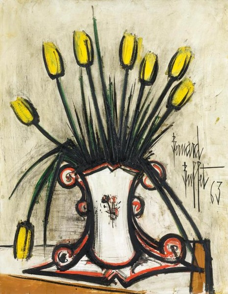 BOUQUET AUX FLEURS JAUNES