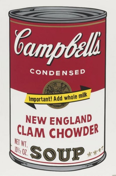 CAMPBELLS CLAM CHOWDER