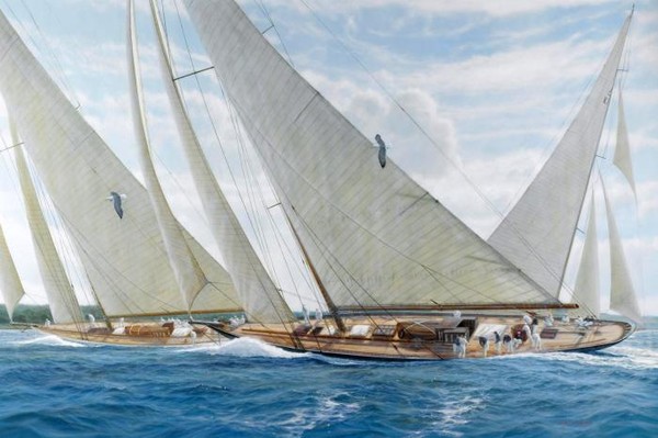 Candida and Velsheda, 1933