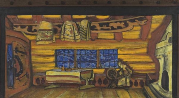 Хижина из талера царь Салтана