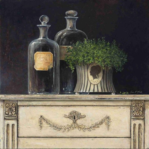 Классический натюрморт с графинами