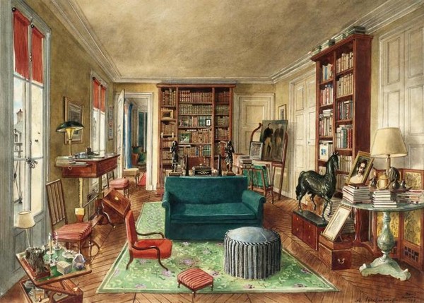 L atelier de Boris Kochno et Christian B rard