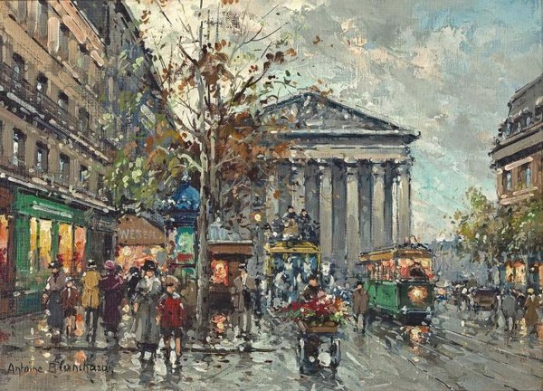 La place de la Madeleine