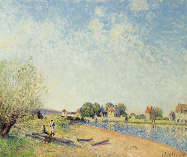 LE CANAL DU LOING À SAINT MAMMÈS