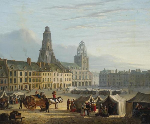 MARKET IN THE HAGUE