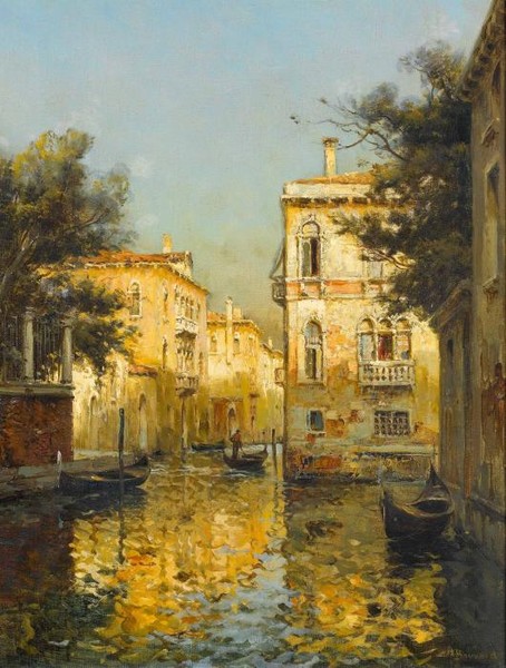 On a Venetian backwater