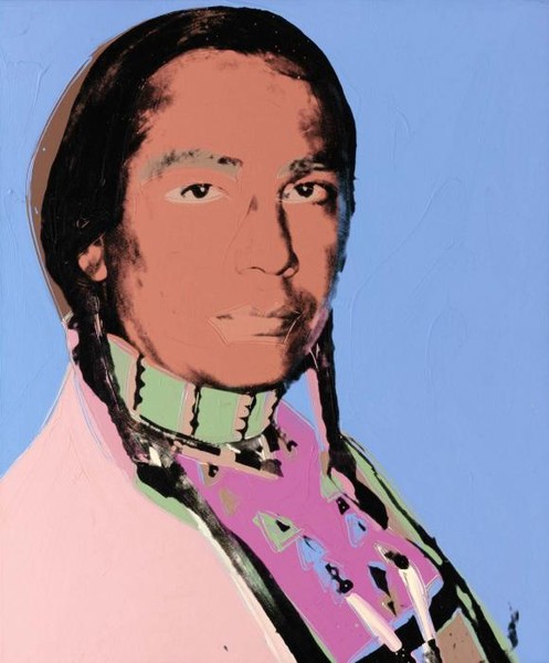 PORTRAIT OF AN AMERICAN INDIAN RUSSELL