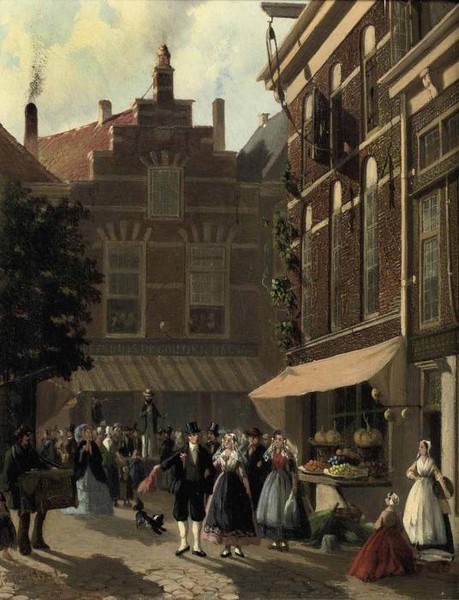 Празднества в фронте 39-го года в Кофейне де гуден