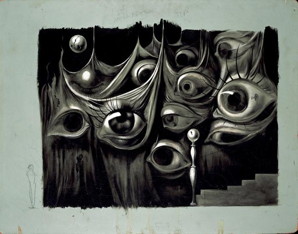 Set design for the film Spellbound