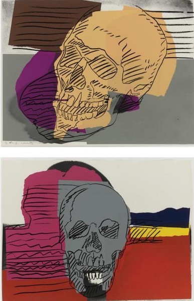 SKULLS два вида штрихами