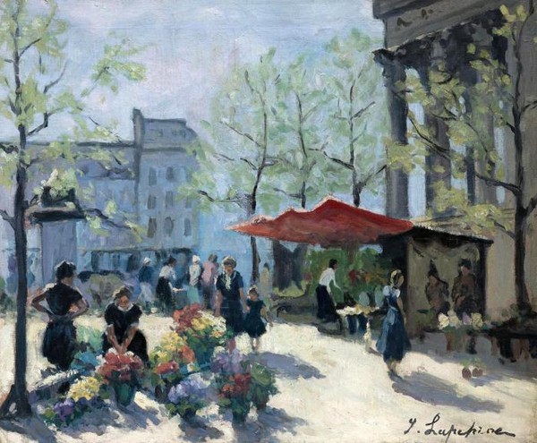 THE FLOWER MARKET