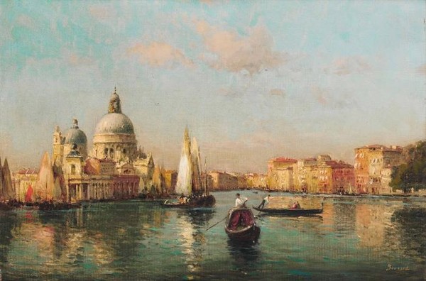 The Grand Canal Venice with Santa Maria della Salute