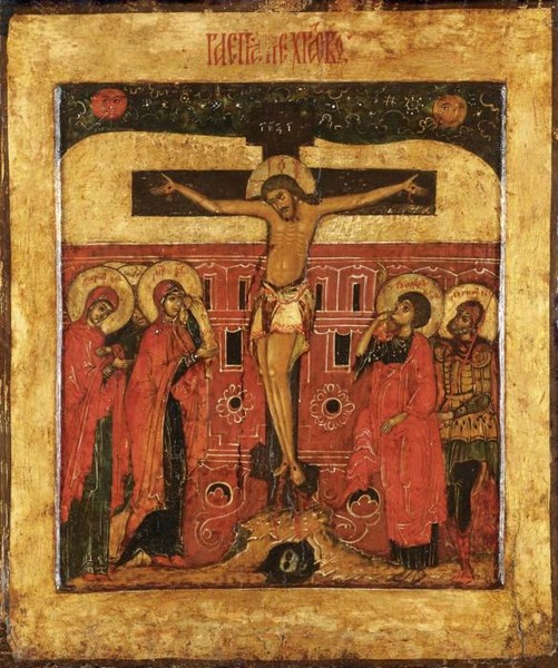 The rucifixion of Christ NORTHERN RUSSIA irca 1700