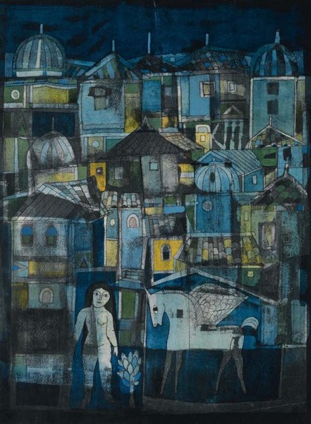 THE VIRGIN AND THE UNICORN