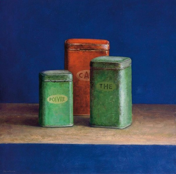 Цветные баночки по чай I