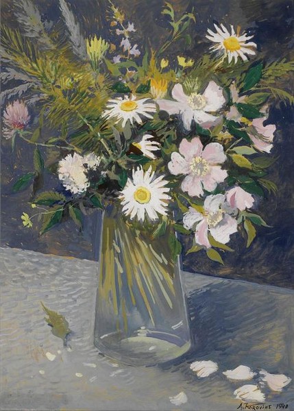 Ваза с цветами