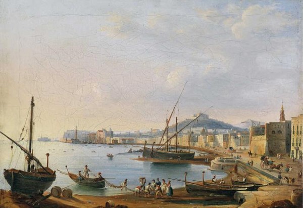 Вечер на набережной в Неаполе