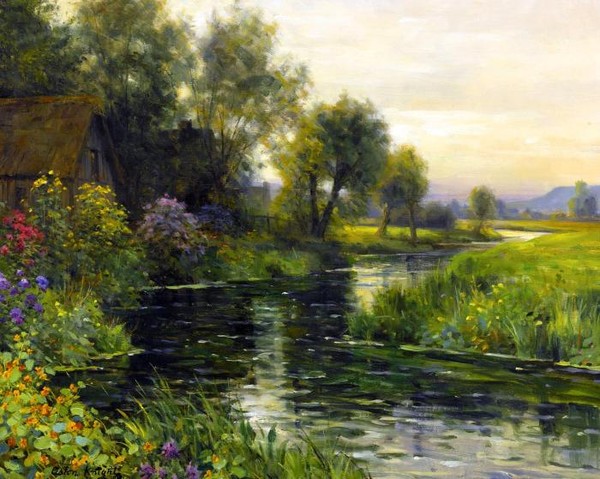 Вечер на озере