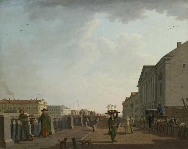 Вид на Аничков мост версия 2