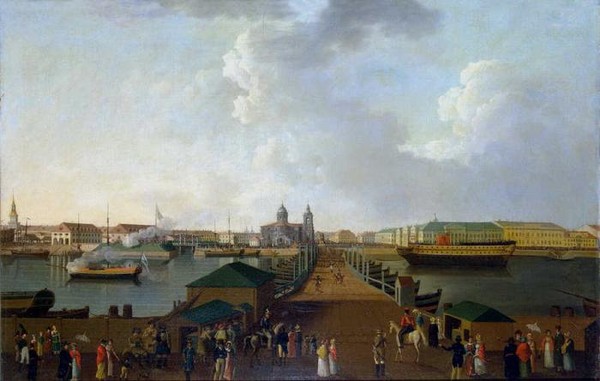 Вид Петербурга в день празднования 100-летия города