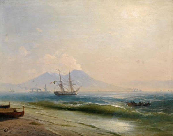 VIEW OF MOUNT VESUVIUS