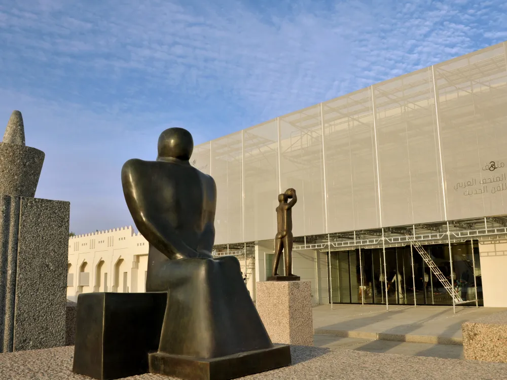 В самом сердце катарской Дохи, словно мифическая птица, готов взлететь обновлённый Матхаф! 