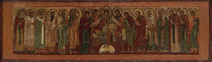 A LARGE EXTENDED DEISIS NORTHERN SCHOOL SECOND HALF OF THE 17TH CENTURY