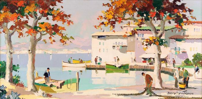 A View of Cannes Bay from the Summer Casino