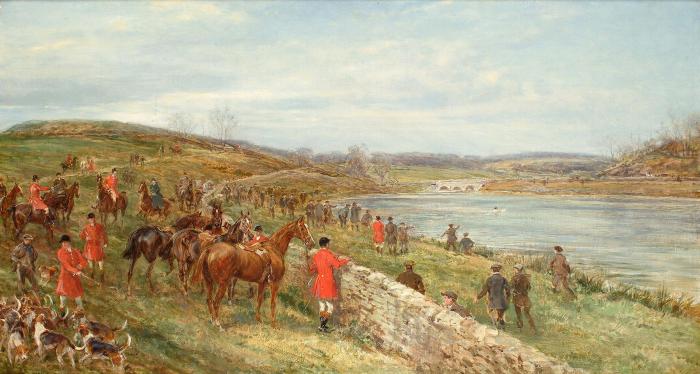 An Incident with the Quorn  Hounds