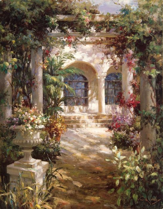 Ancient garden columns II.