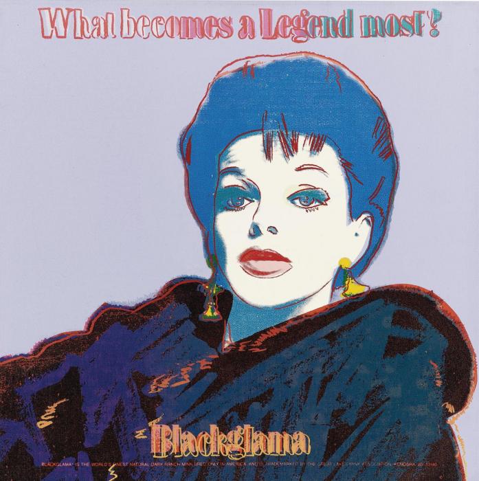 BLACKGLAMA (JUDY GARLAND) голубые волосы