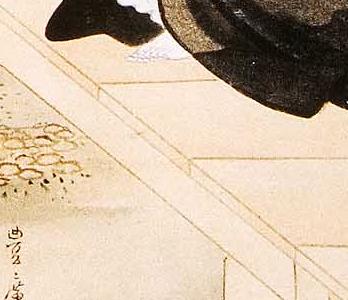 Фрагмент A Beauty washing her hands.