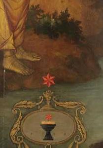 Фрагмент A monumental icon of Saint Elijah