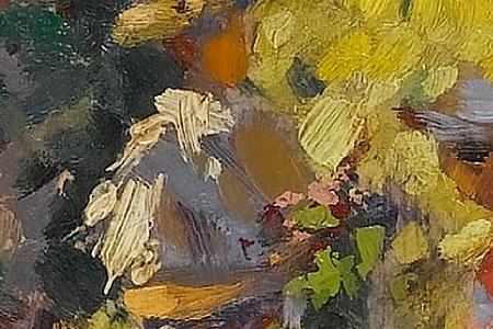 Фрагмент A sun drenched garden