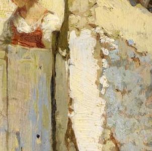 Фрагмент A sunlit terrace