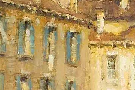 Фрагмент A Venetian canal