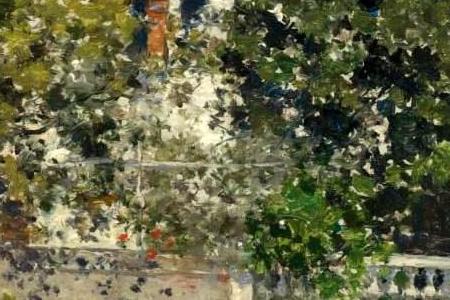 Фрагмент A VIEW OF A VENETIAN GARDEN