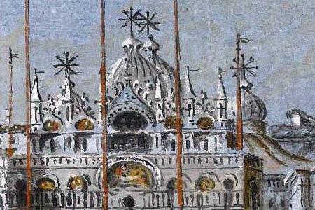 Фрагмент A VIEW OF PIAZZA SAN MARCO VENICE A VIEW OF SAN GIACOMO 2