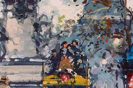 Фрагмент A view of Place de la Republique