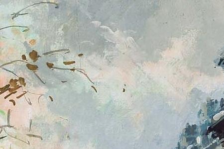 Фрагмент A view of Porte Saint Martin