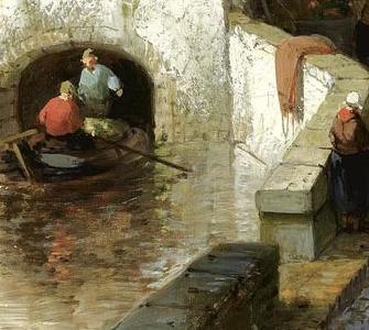 Фрагмент A VIEW OF UTRECHT THE DOM TOWER IN THE DISTANCE