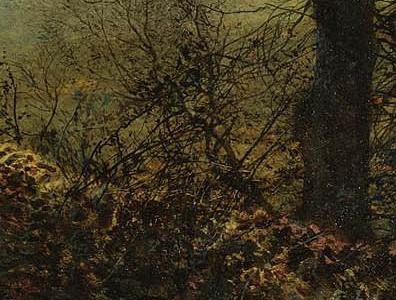 Фрагмент A WET ROAD BY MOONLIGHT, WHARFEDALE