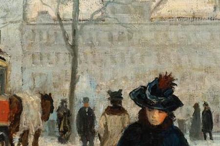 Фрагмент A WINTER STROLL IN KONGENS NYTORV, COPENHAGEN