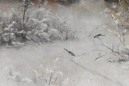 Фрагмент A winters evening