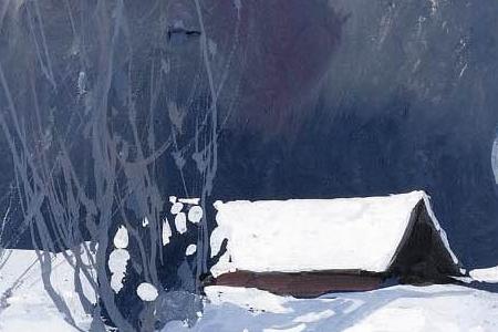 Фрагмент A WINTER\'S WALK