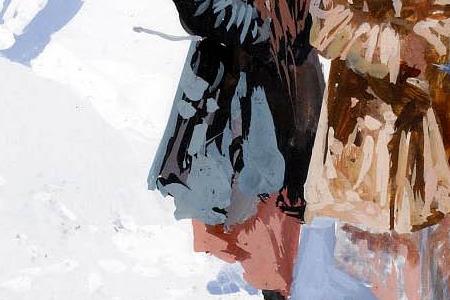 Фрагмент A WINTER\'S WALK