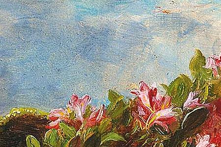 Фрагмент Alpine roses from Styria