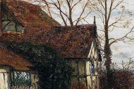 Фрагмент An old manor house