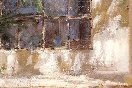 Фрагмент Ancient garden columns II.